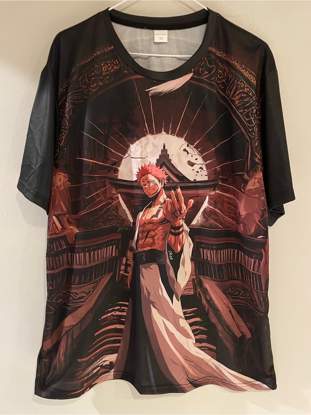 Ryomen Sukuna from Jujutsu Kaisen 3D custom double sided t-shirt